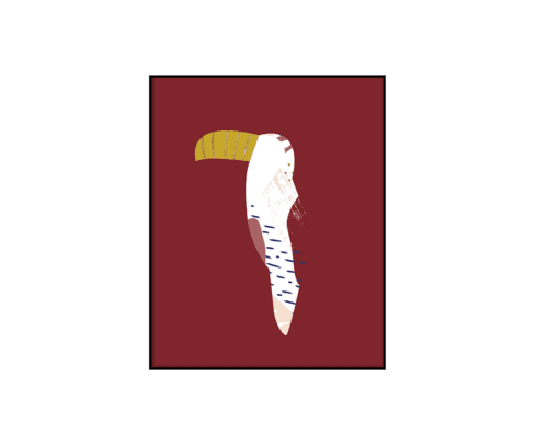 Printbox Silhouette Toucan