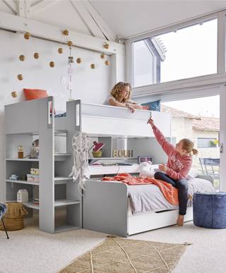 astuce rangement chambre d'enfants meubles Gautier