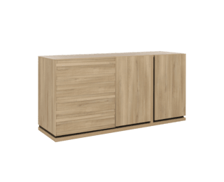 Natura small 3-door sideboard