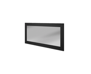 Addict XL rectangular sculpted frame mirror