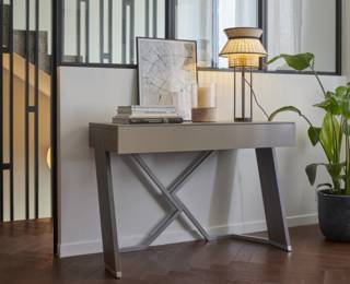 Addict console table with 1 drawer