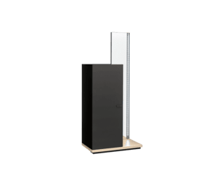 Valet 1 porte 1 miroir 2 tablettes Urban 