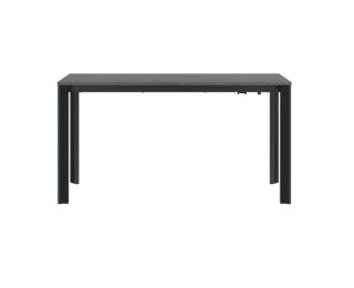 Extenso small table with charcoal legs