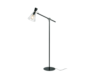 Lampadaire Christy noir 