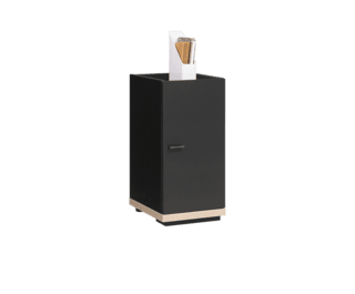 Urban desk unit with 1 door  
