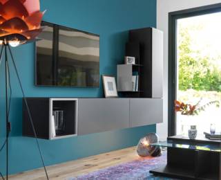 Adulis wall storage unit with 1 drop-down door