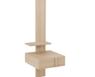 Bedside shelf unit with 1 drawer L.40 cm
