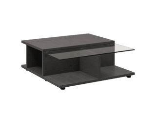 Table basse Adulis avec un plateau en verre