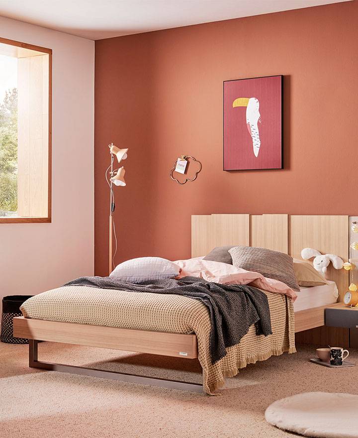 huis mengen cafe Graphic 90 x 190 cm bed | Gautier Furniture